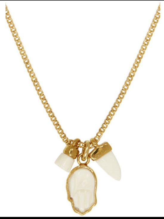Isabel Marant Jewelry - ISABEL MARANT Gold It's All Right Necklace